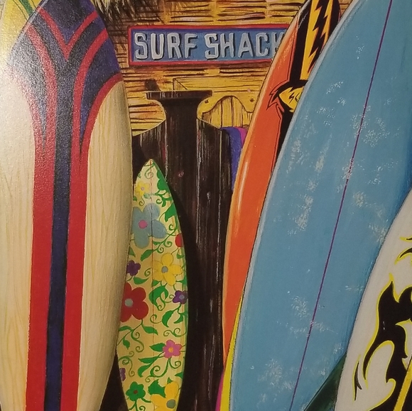 "SURF SHACK" by Scott Westmoreland Print on Canvas - Picture 4 of 14